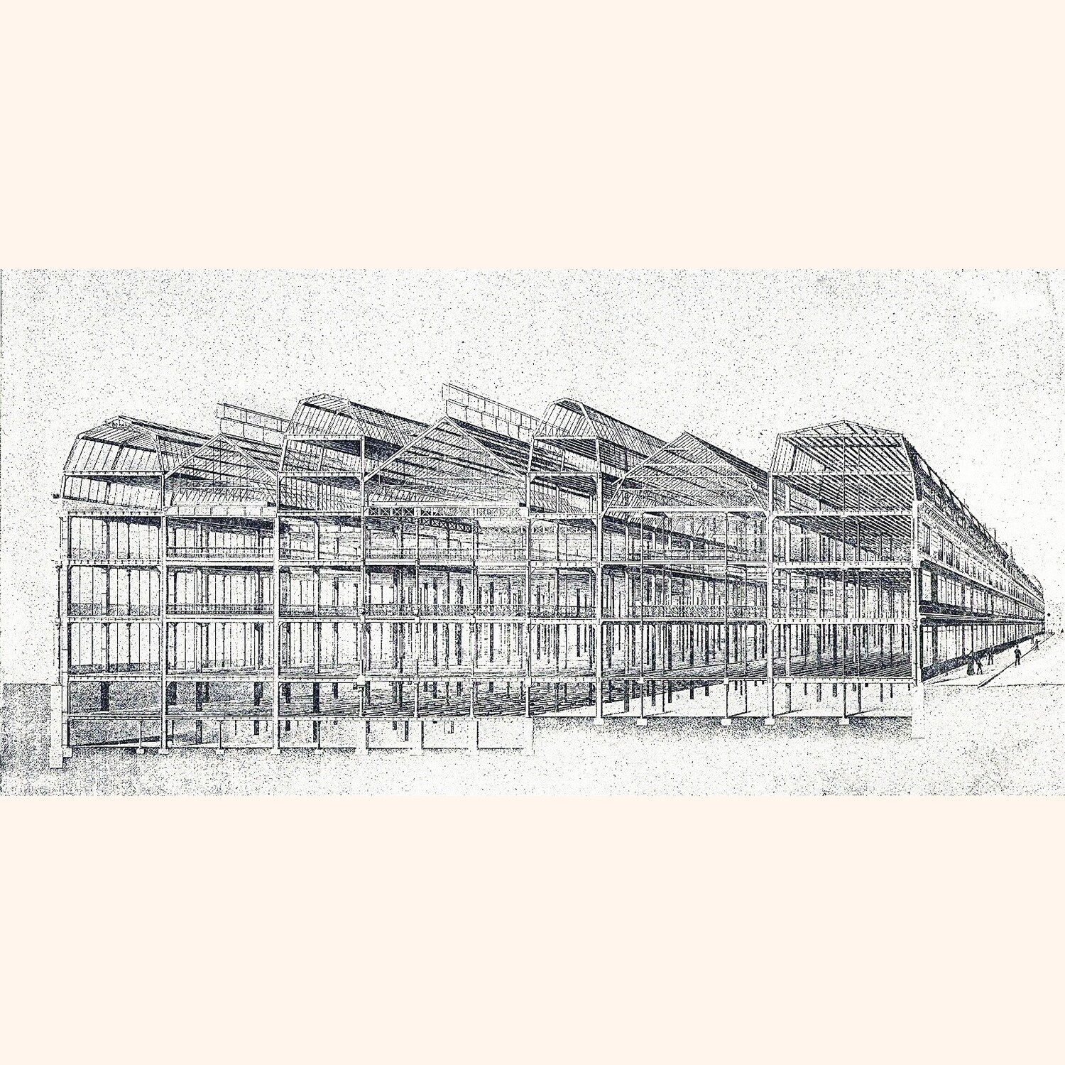 Le Bon Marché, a masterpiece of metal architecture Le Bon Marché